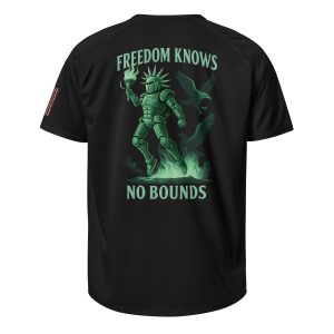 True Legend Galactic: “Liberty Lift-Off” Unisex Sports Jersey