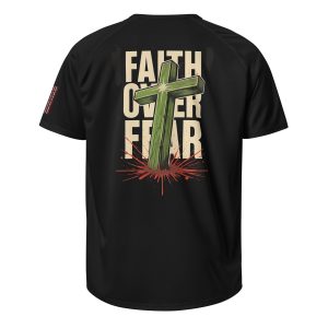 True Legend Galactic: “Faith Over Fear” Unisex Sports Jersey