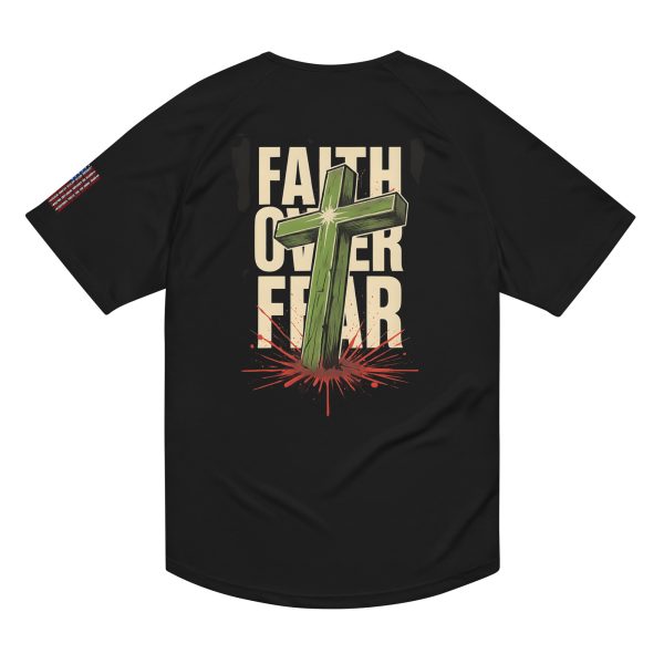 True Legend Galactic: “Faith Over Fear” Unisex Sports Jersey - Image 3