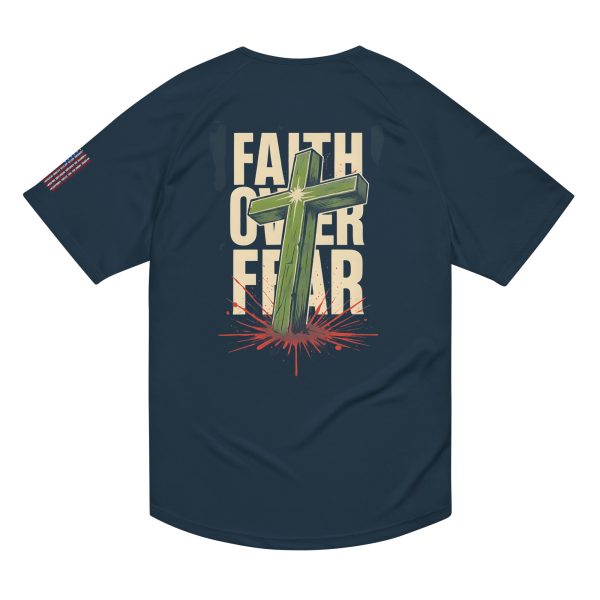 True Legend Galactic: “Faith Over Fear” Unisex Sports Jersey - Image 5