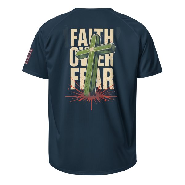 True Legend Galactic: “Faith Over Fear” Unisex Sports Jersey - Image 9