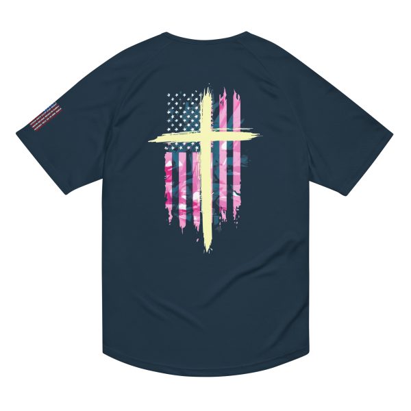 Limited Edition True Legend Galactic: “American Cross” Unisex Sports Jersey - Image 5