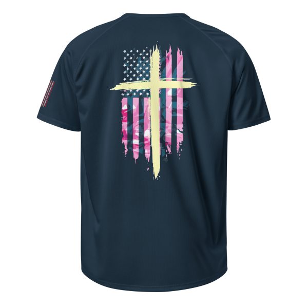 Limited Edition True Legend Galactic: “American Cross” Unisex Sports Jersey - Image 9